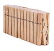 Прищепки для белья деревянные PEG-W-S/24 в наборе по 24 шт. (дерево, металл)