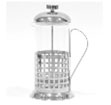Чайник/кофейник (кофе-пресс) "Клетка"  B511-600ML (сталь)